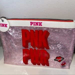 Victoria secret pink power makeup bag
